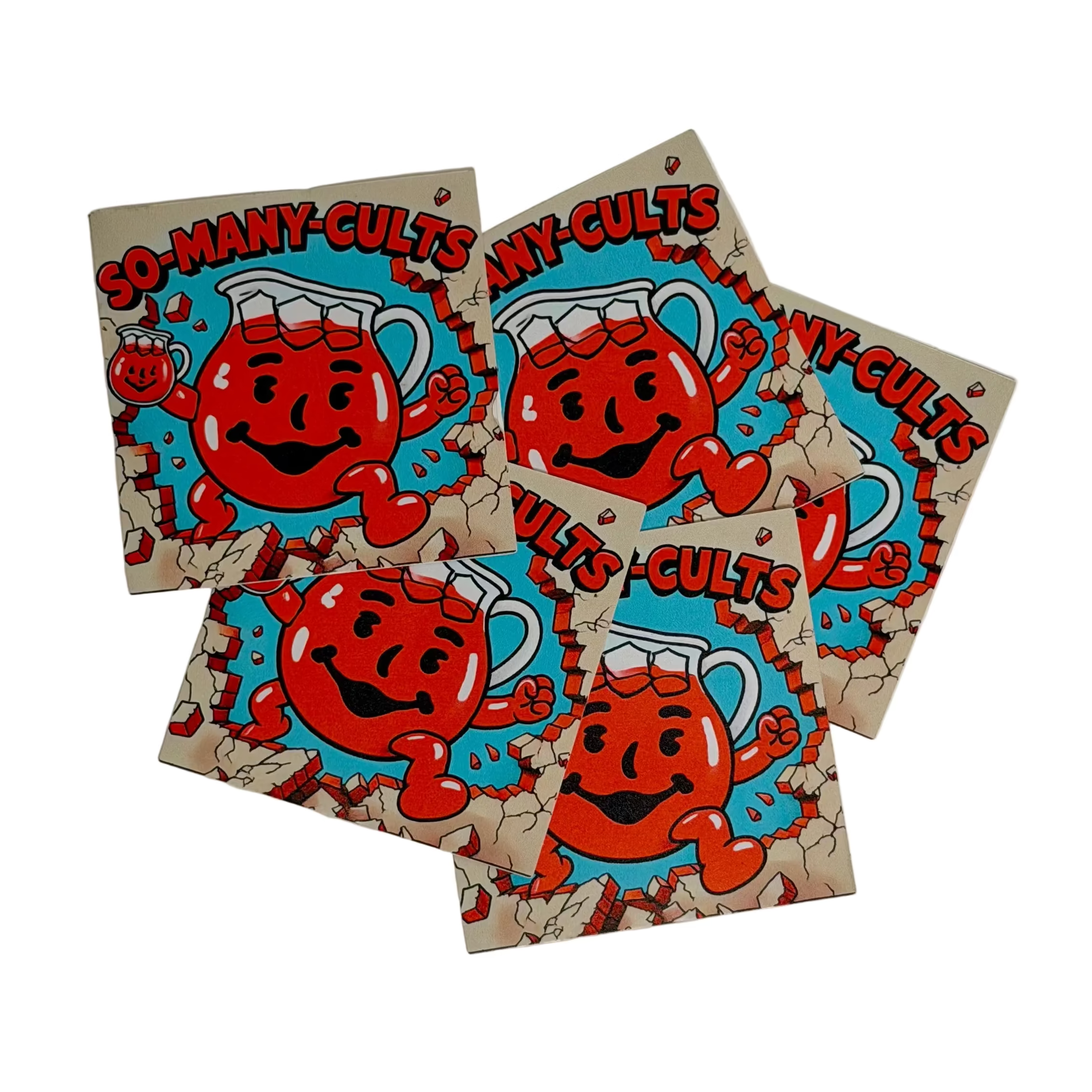 So Many Cults 5 Sticker Pack