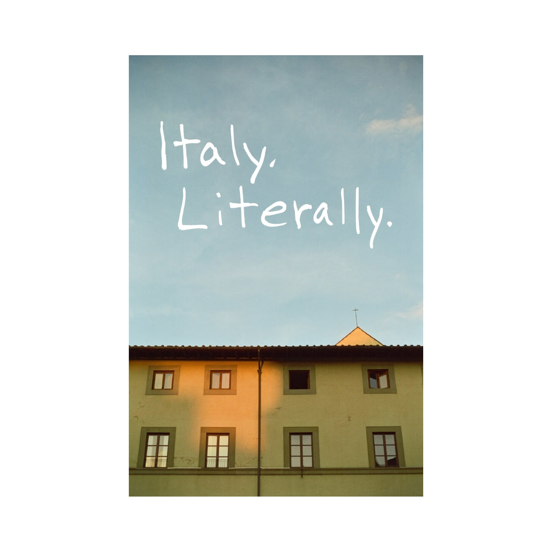 Italy, Literally. - A Film Photography Zine